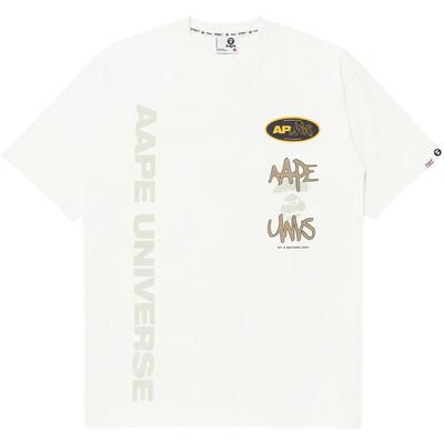 Aape猿人字母图案短袖T恤1385XXL