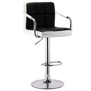 吧台椅靠背高脚凳现代简约酒吧椅子升降吧椅前台凳子高凳北欧吧凳