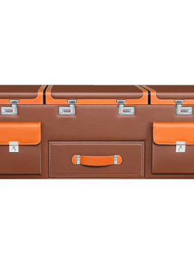 汽车后备箱收纳箱带保温