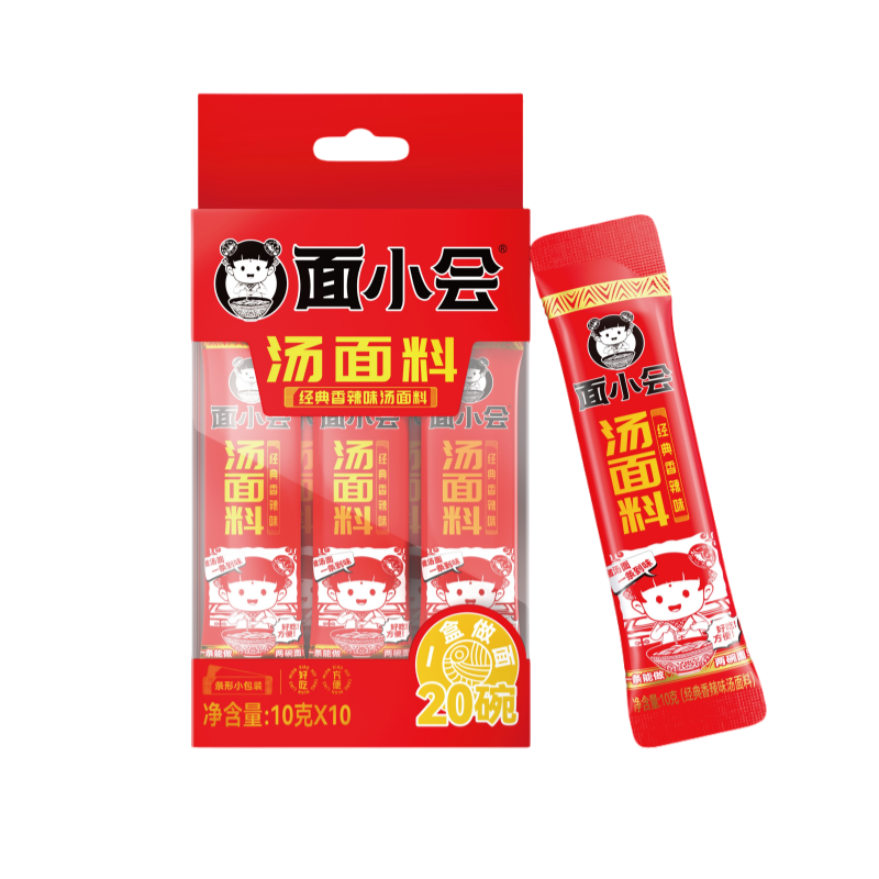 面小会香辣味面条调料包免调味