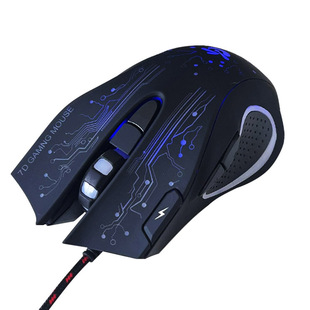 游戏办公自动连点器鼠标有线打人侧键左键连击MC电竞抢单即插即用