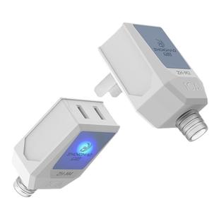 纯铜九十度弯头两孔二脚2孔电源公母插头监控插座10A220V无带线牛