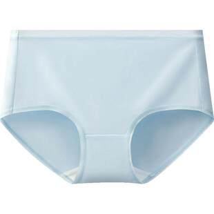 [5条]三枪中腰内裤女士A类纯棉三角裤10A抗菌高弹纯色透气不夹臀