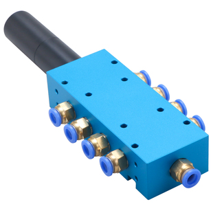 VTM350节能多级真空发生器集成式吸盘大流量大吸力高负压静音节能