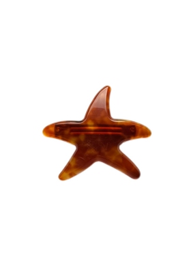 发夹醋酸板材玳瑁色海星老钱风
