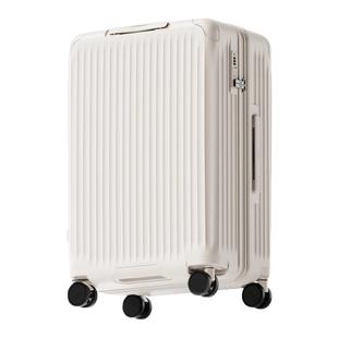 CECE可扩展大容量行李箱女拉杆登机旅行密码箱双层防爆拉链万向轮