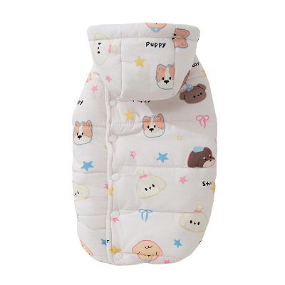 狗狗衣服连帽可拆柯基马甲