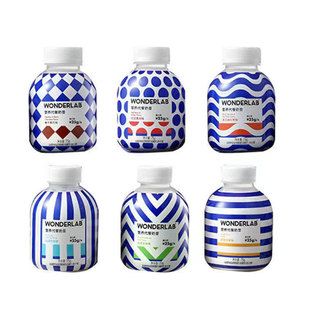 wonderlab嚼嚼代餐奶昔6瓶装欧普款高蛋白营养饱腹食品冲泡代餐粉
