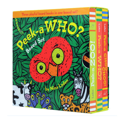 英文原版绘本猜猜3册盒装