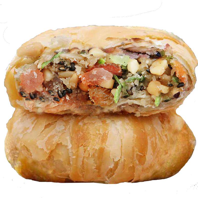 传统苏式酥皮五仁月饼散装口味
