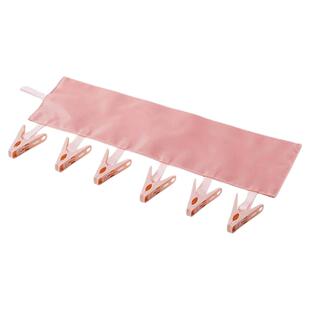 旅行便携布衣架出差旅游晾晒神器可折叠婴儿袜子口水巾晾晒架带夹