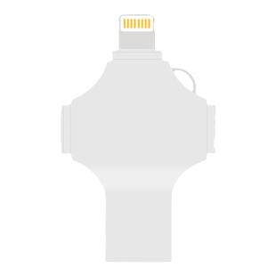 手机U盘电脑两用插lightning多接口typec口四合一ipadu适用苹果oppo小米ipad内存外置扩容三合一大容量的优盘