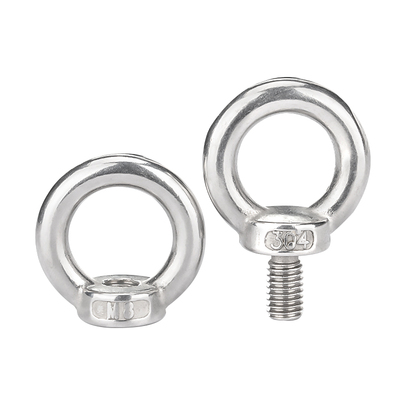 304不锈钢带圈吊环螺丝