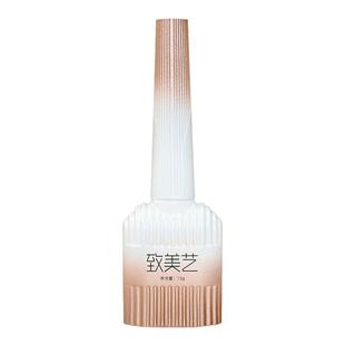 致美艺美甲豆浆白米白奶白色酸奶白指甲胶显白气质美甲店白色胶