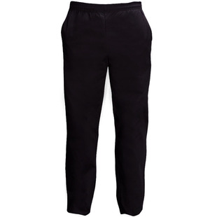 厨乐乐品牌酒店饭店餐厅服务员黑色厨师服装工作服裤子夏男女适用