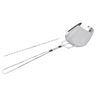 不锈钢方形油渣捞渣铲滤油铲过滤漏勺商用油炸铲炸鸡鸡排专用工具