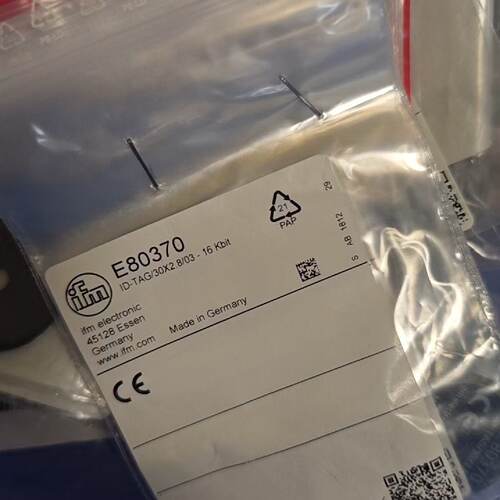 议价Ifm E80370 Rfid Electroc Sensor Br New Unopened nuine适