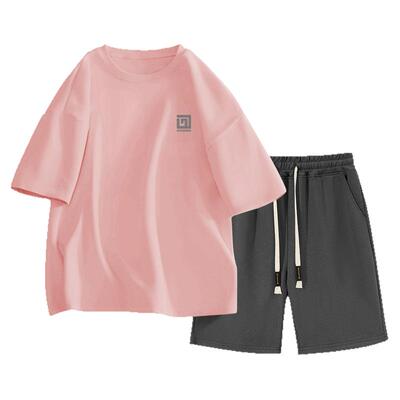 Jeep吉普夏季套装男款短袖T恤