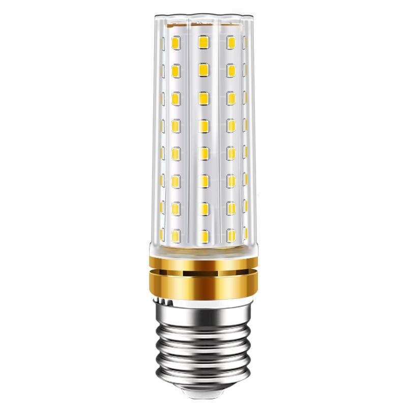 led灯泡玉米灯家用e27螺口超亮节能灯e14螺旋客厅吊灯三色智能灯