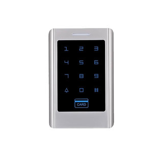 防水金属触摸ID/IC门禁一体机刷卡密码门禁一体机 金属按键门禁机