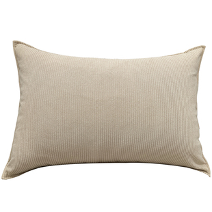 2025新款灯芯绒长方形沙发靠枕抱枕枕头大号床靠垫客厅靠背套罩60