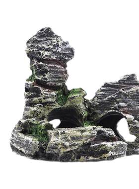 鱼缸仿真假山造景装饰石头