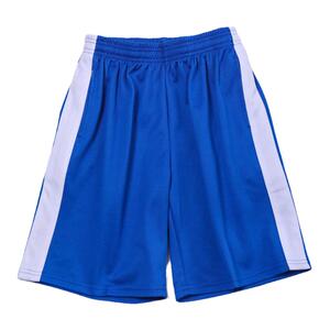 宝蓝色校服裤子一道杠短裤宽白边男女夏季五分裤初高中小学生校裤