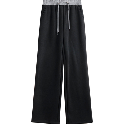 英氏孕妇秋冬外穿加绒保暖直筒裤