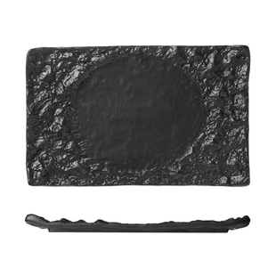 酒店陶瓷长方西餐盘火锅专用烤肉盘牛排盘平板盘蛋糕法式摆盘餐具