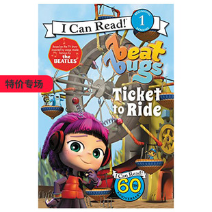 【现货】 Beat Bugs: Ticket to Ride，打败虫子:车票 英文原版图书籍进口正版 Meister 儿童分阶阅读
