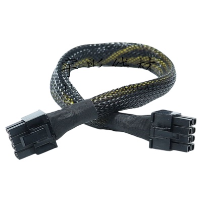 浪潮SA5212M4服务器专用GPU电源线8P转双8P供电线tesla显卡供电线