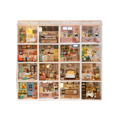 rolife若来超级世界积木拼装玩具