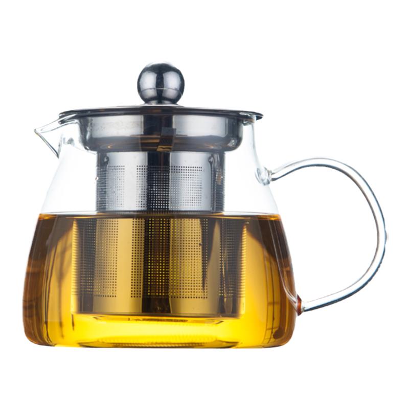 渊之源耐热玻璃双耳水杯冲茶器