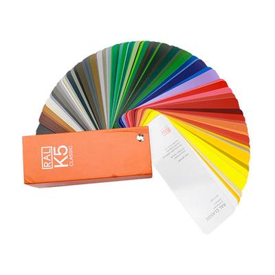 ral劳尔k5色卡半光泽样板卡亮光