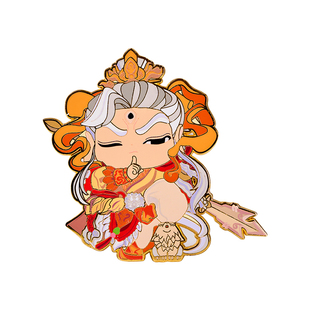 福福贴贴 门神贴贴门神新岗开年开运金属磁吸冰箱贴