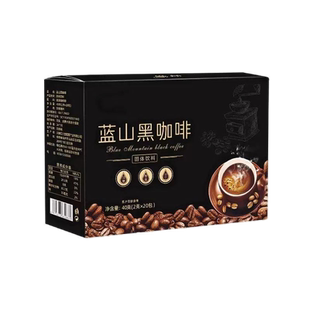 蓝山黑咖啡 无糖健身防弹提神香浓醇厚纯速溶美式旗舰店正品