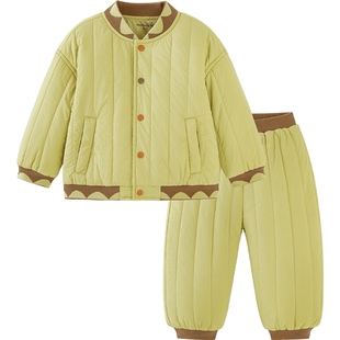 【商场同款】迷你巴拉巴拉男童女童长袖套装春秋宝宝儿童套装棒球