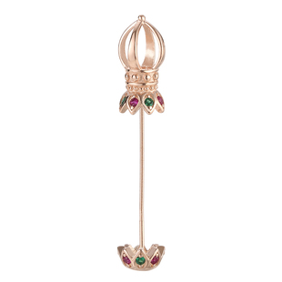 天珠扣头复古天珠吊坠空托s925纯银配件扣子可拧螺丝吊坠扣头项链