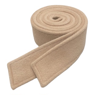 双面羊毛呢子大衣腰带收腰羊绒纯羊毛腰带女配件配饰黑色手工定制