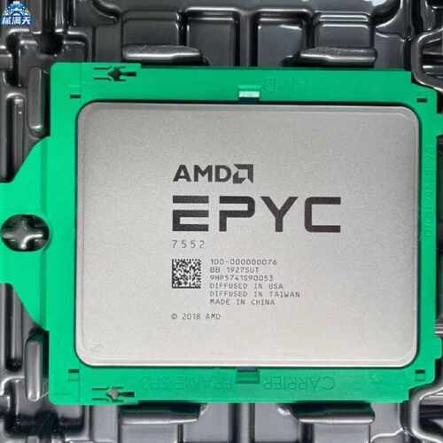 议价AMDEPYC7552CPU霄龙服务器处理器正式版散片48核心96线程适用
