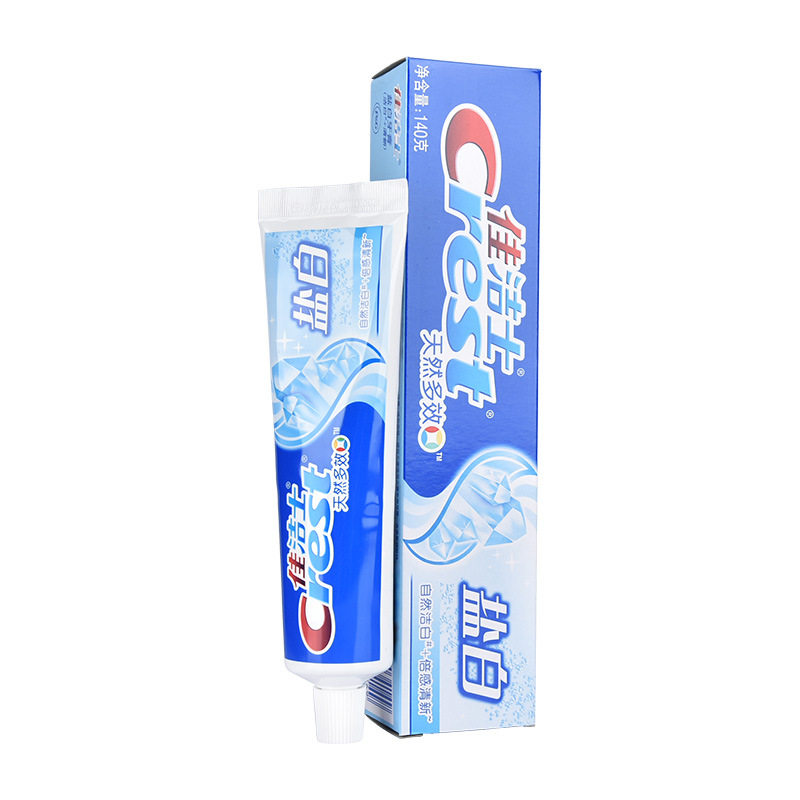 佳洁士草本水晶盐白3D炫白牙膏