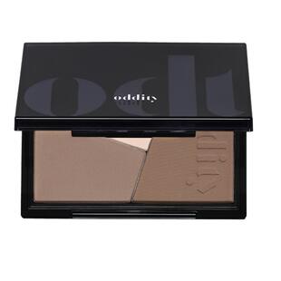 oddity不显脏三色修容盘一体盘灰棕鼻影哑光高光提亮新手初学