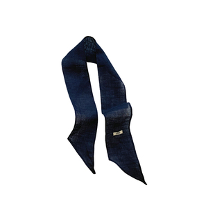 韩版纯色小丝巾女春款长条细窄飘带装饰小领巾高级感小众百搭发带