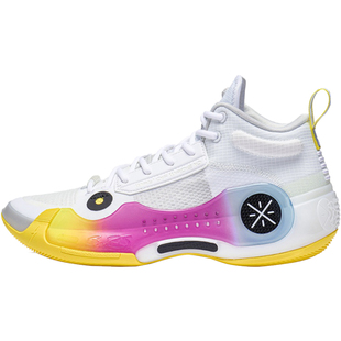 LINING李宁 韦德之道 10 男子中帮实战减震回弹篮球鞋 ABAS115-1