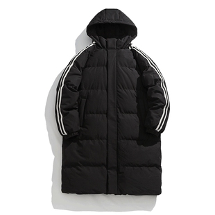 回力中长款棉衣男士秋冬季2025新款户外防寒加厚棉袄棉服外套男款