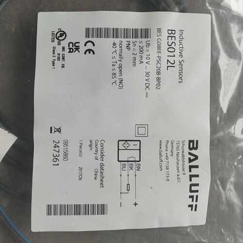 议价巴鲁夫 BES012L BES G08EE-PSC20B-B