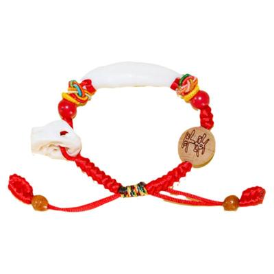普陀山防宝宝惊吓狗牙核桃手链