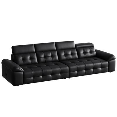 全友家居劳伦斯头枕可调皮艺沙发