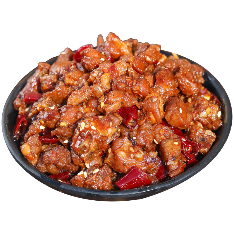 冷吃小煎鸭肉质紧实入味麻辣解馋