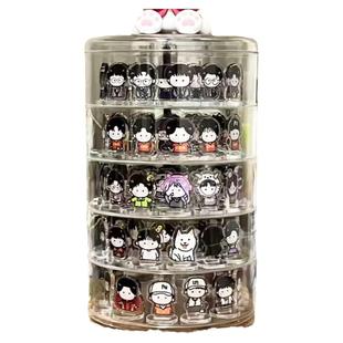 立牌架子展示架桌面摆台收纳盒原耽放人形立牌明星周边亚克力透明